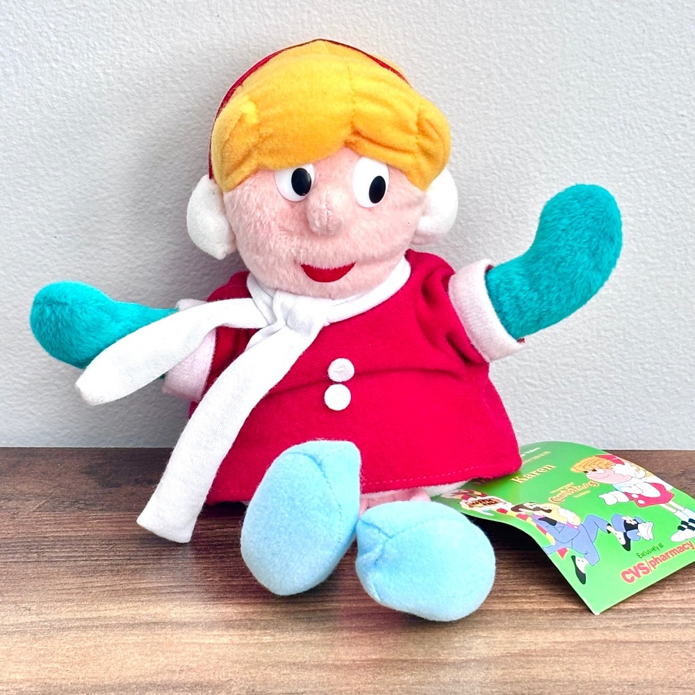 NEW Vintage Frosty the Snowman Karen Girl Plush Stuffed Animal Doll 1999 CVS NWT